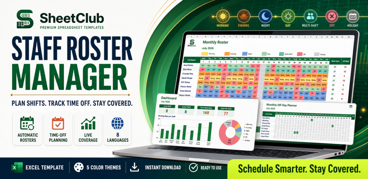SheetClub spreadsheet template preview 4