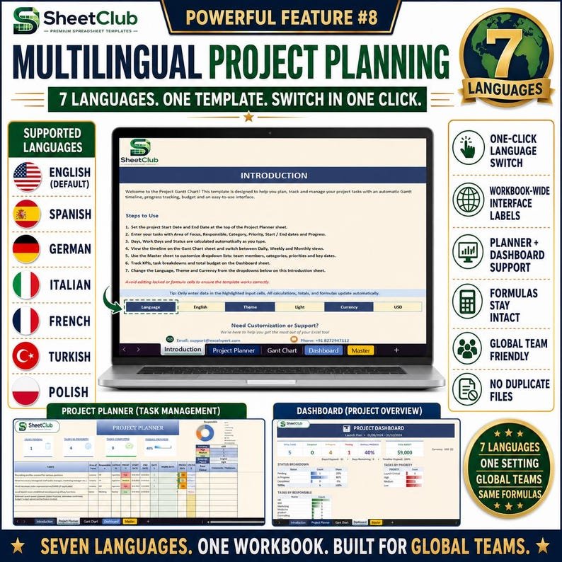 Gantt Chart Template - Image 7