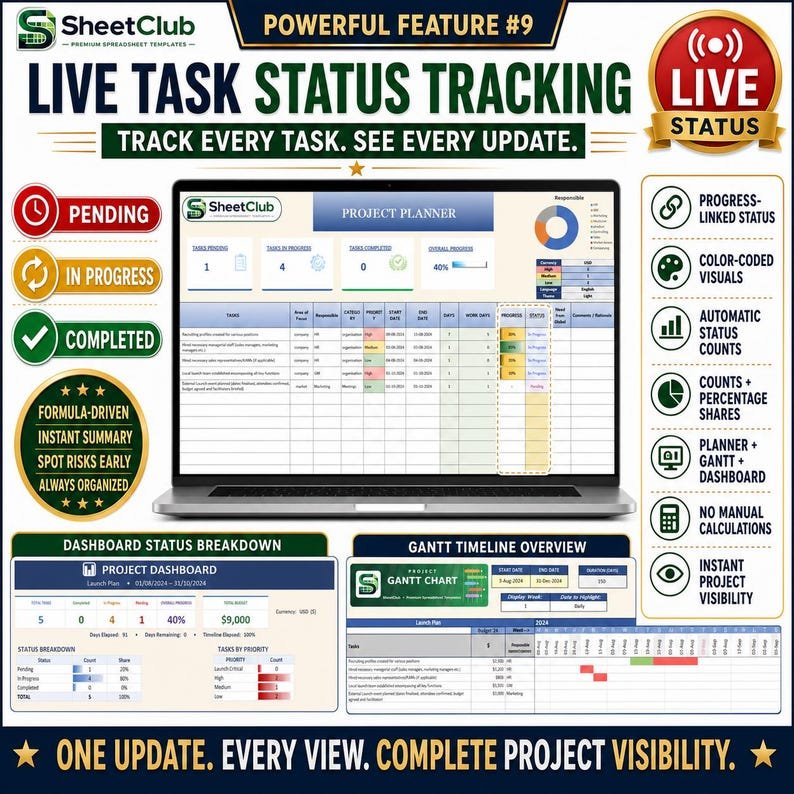Gantt Chart Template - Image 8