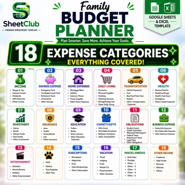 Family Budget Planner 1.0