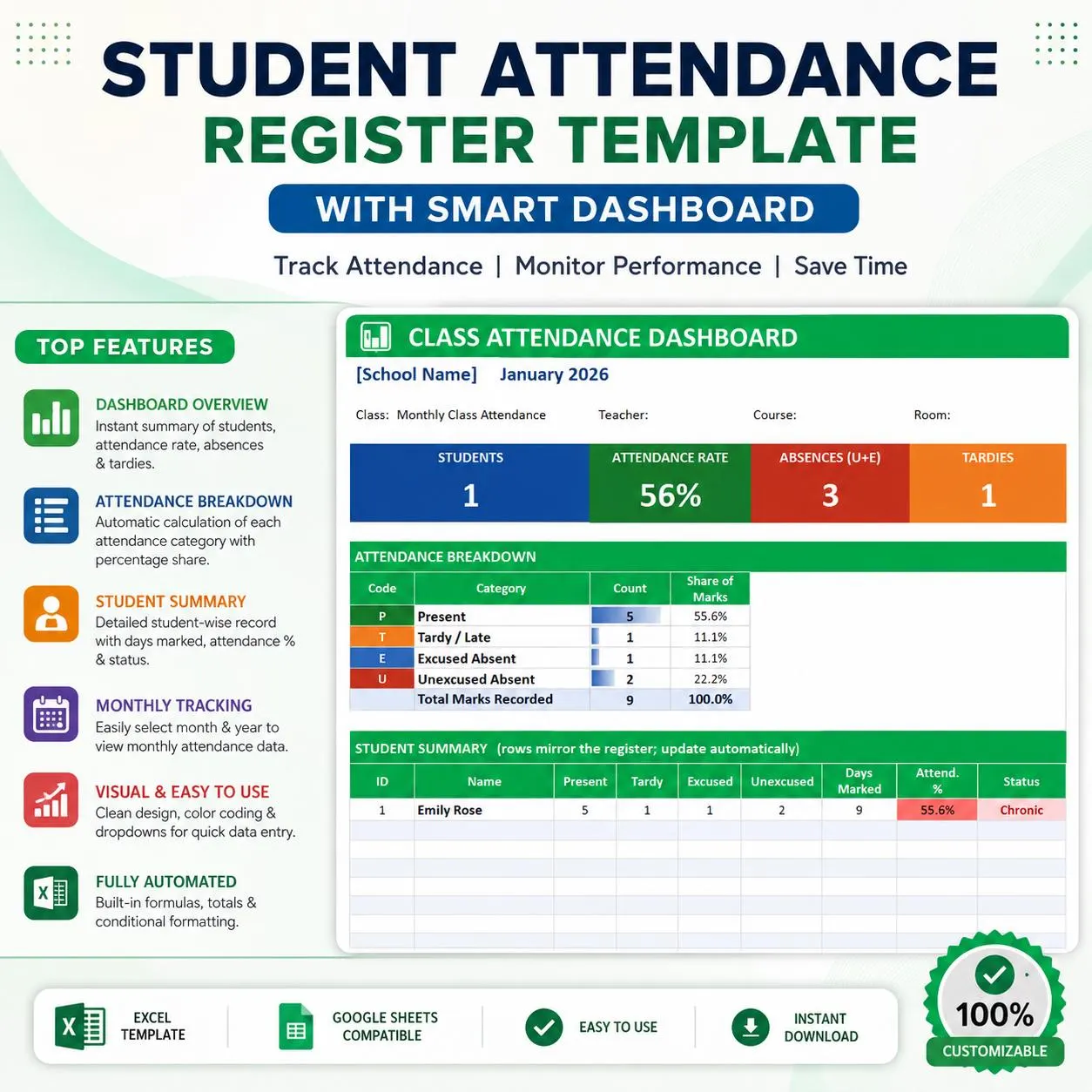 Student Attendance Register 1.2 - Image 8