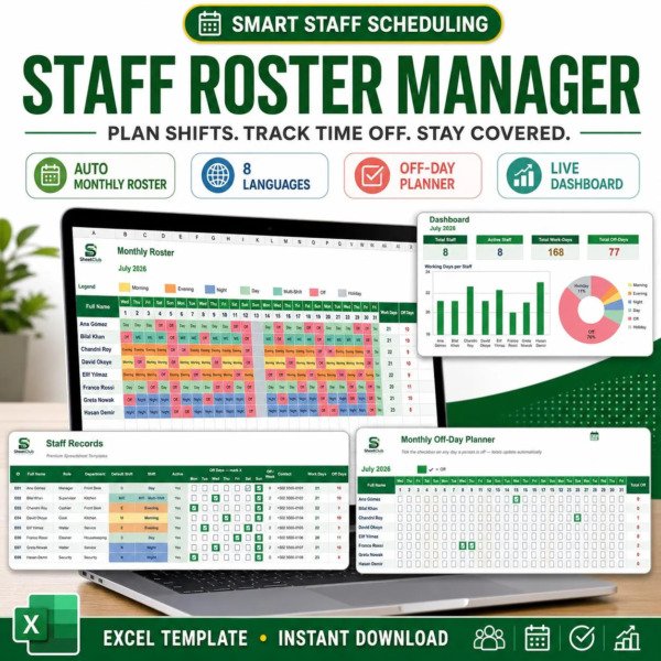 Staff Roster Manager 1.2