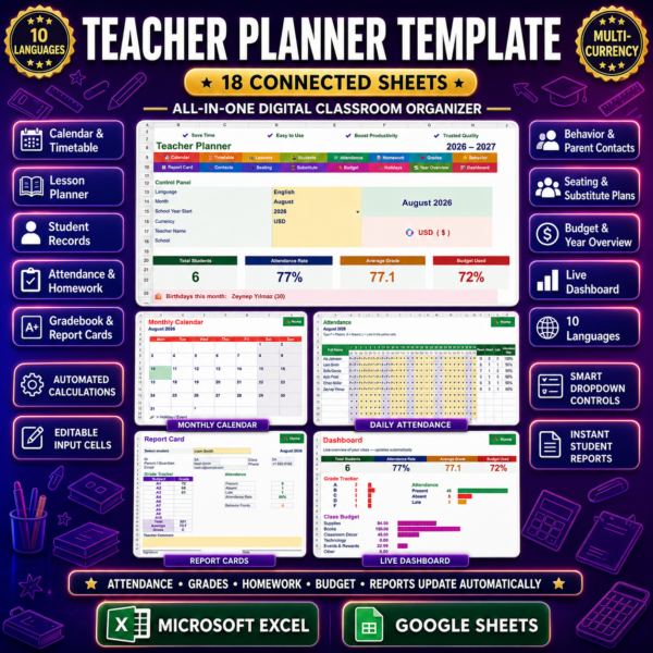 Teacher Planner