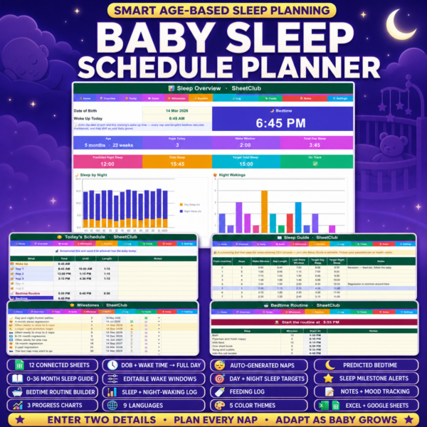 Baby Sleep Schedule Generator