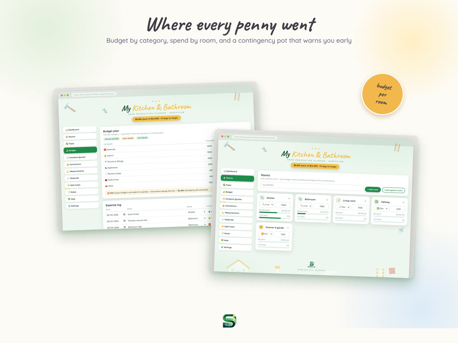 Home Renovation Planner HTML - Image 8