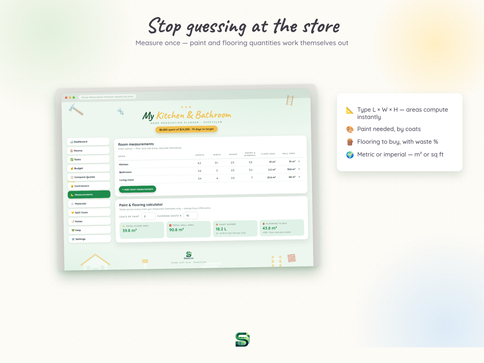 Home Renovation Planner HTML - Image 6
