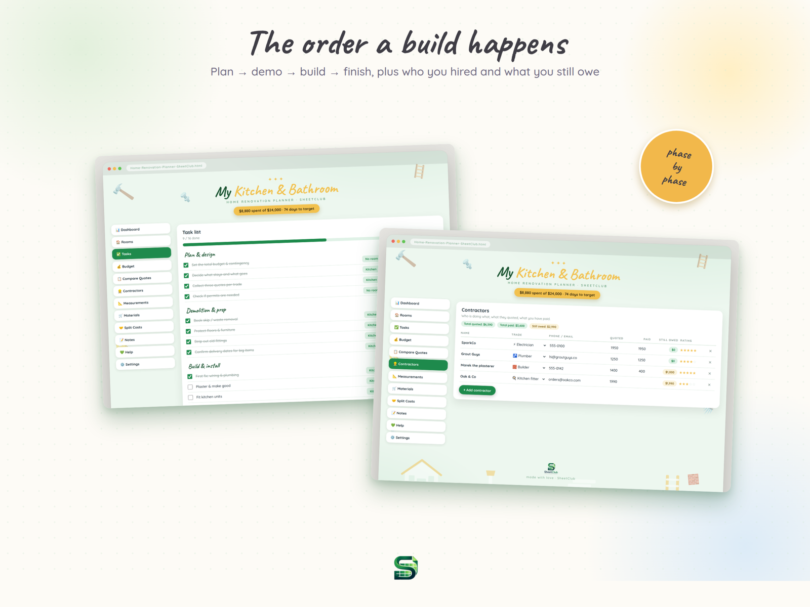 Home Renovation Planner HTML - Image 7