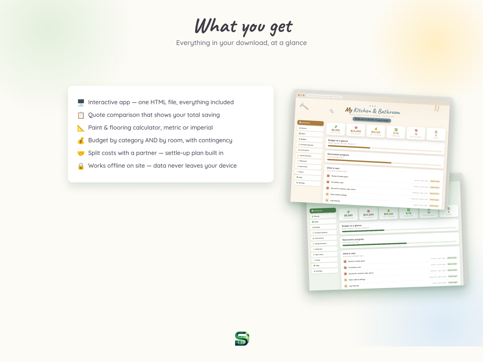 Home Renovation Planner HTML - Image 5