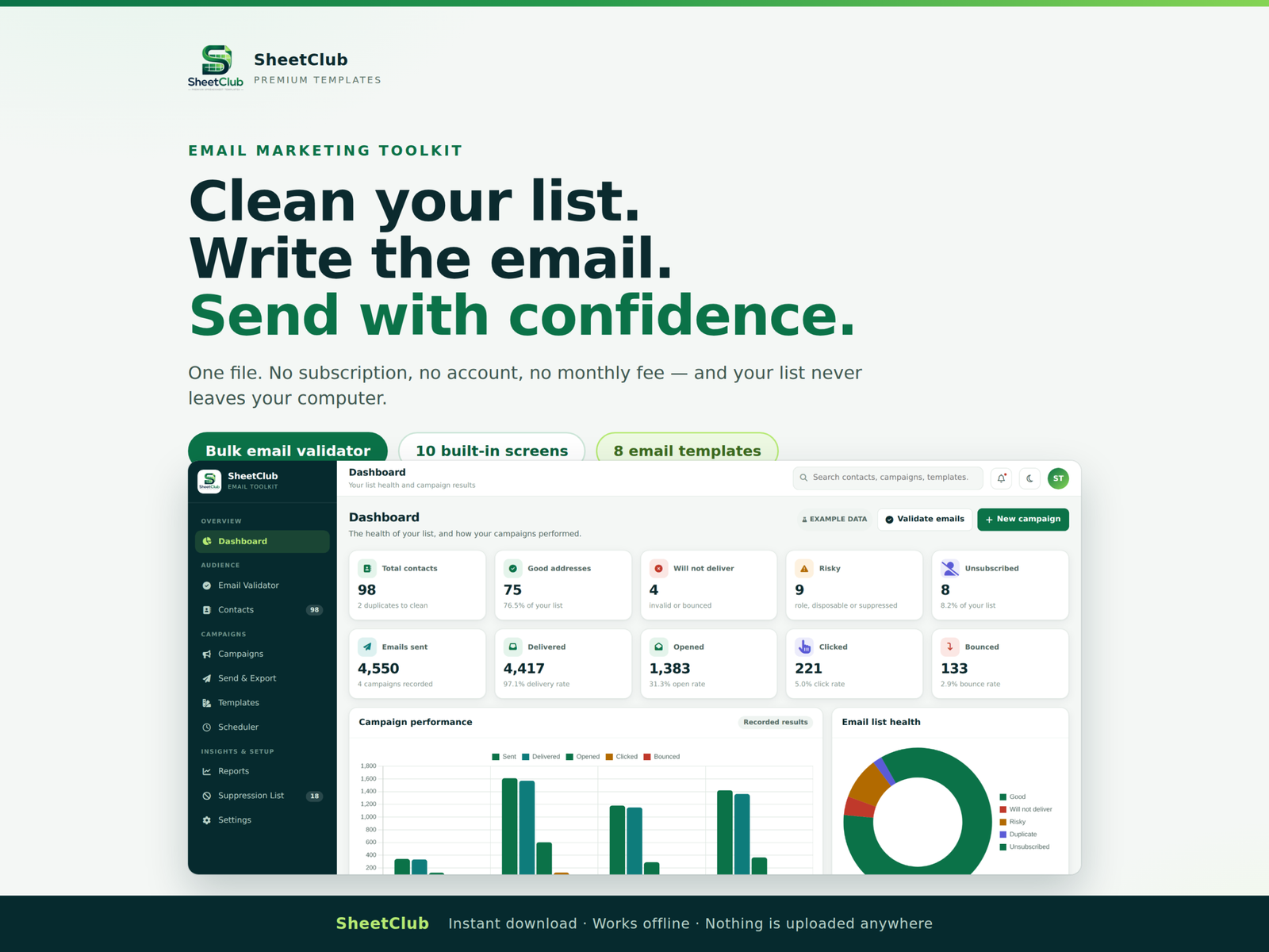 Email Marketing Toolkit HTML