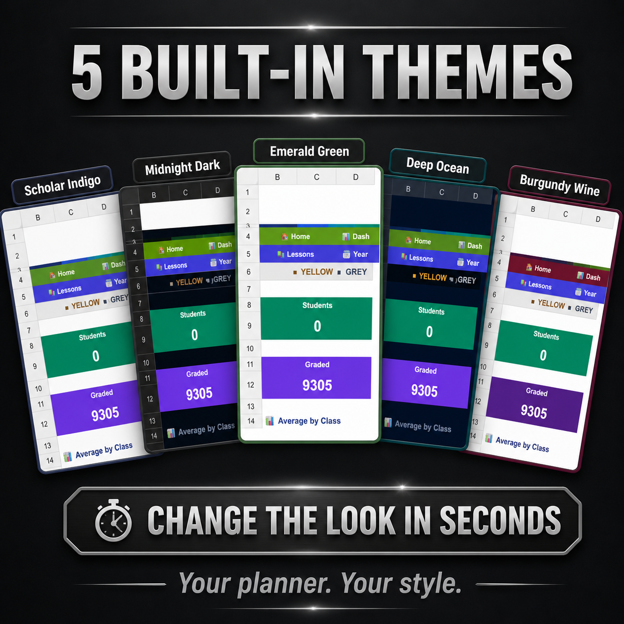 Teacher Planner & Gradebook - Image 2