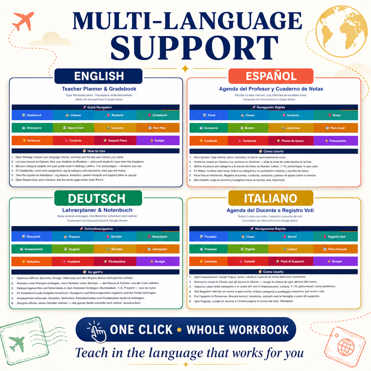 Teacher Planner & Gradebook - Image 3
