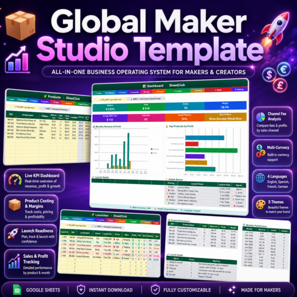 Digital Product Launch Planner