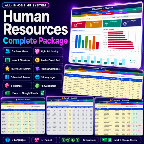 Human Resources Complete Package