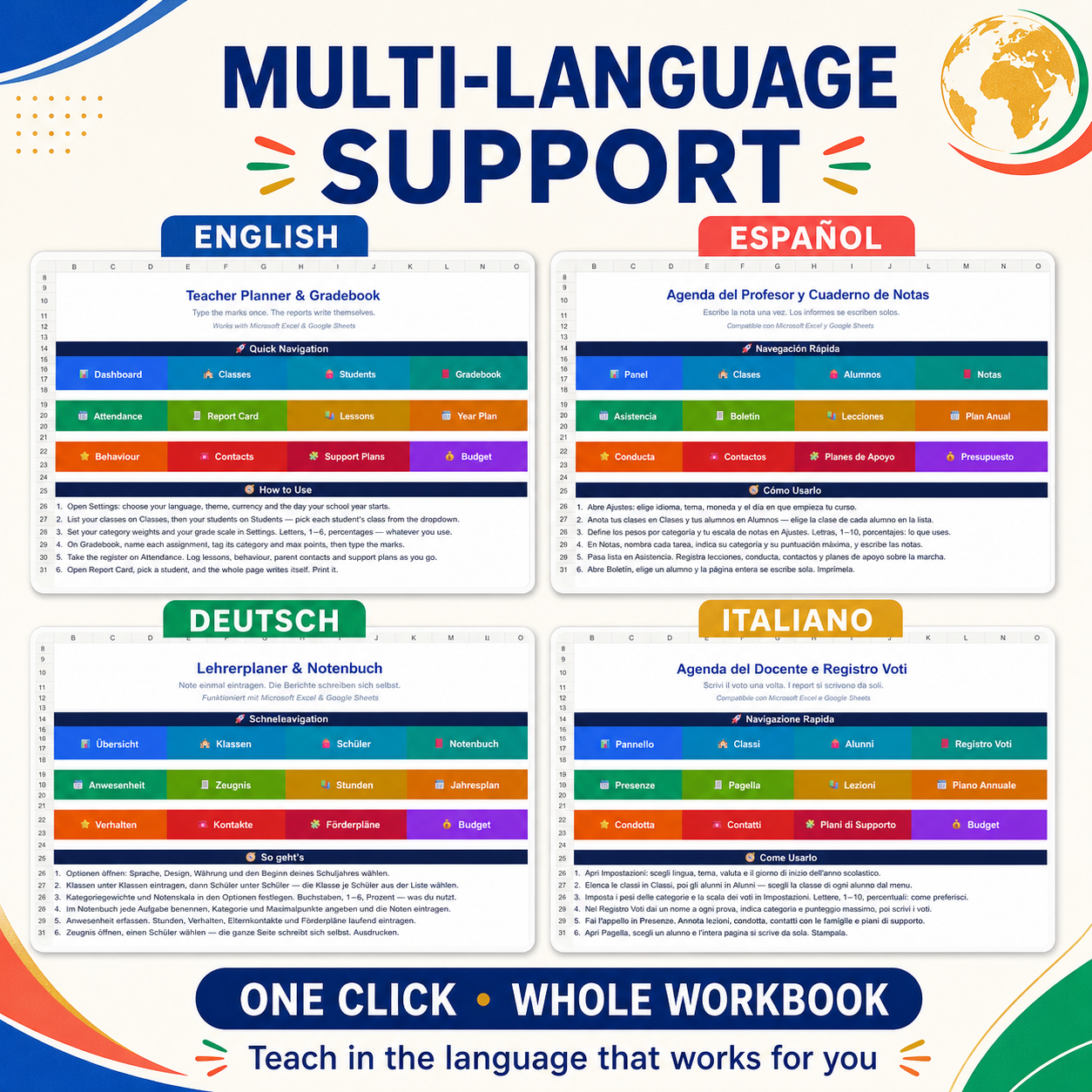 Teacher Planner & Gradebook - Image 11